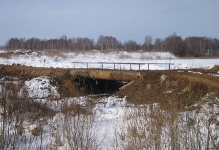 Новый мост через Сутку во Фроловском